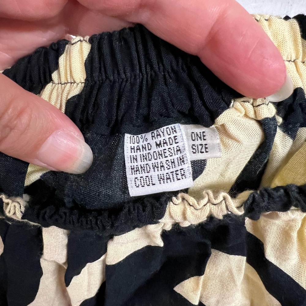 Stylish Black and Cream Kids Bottoms